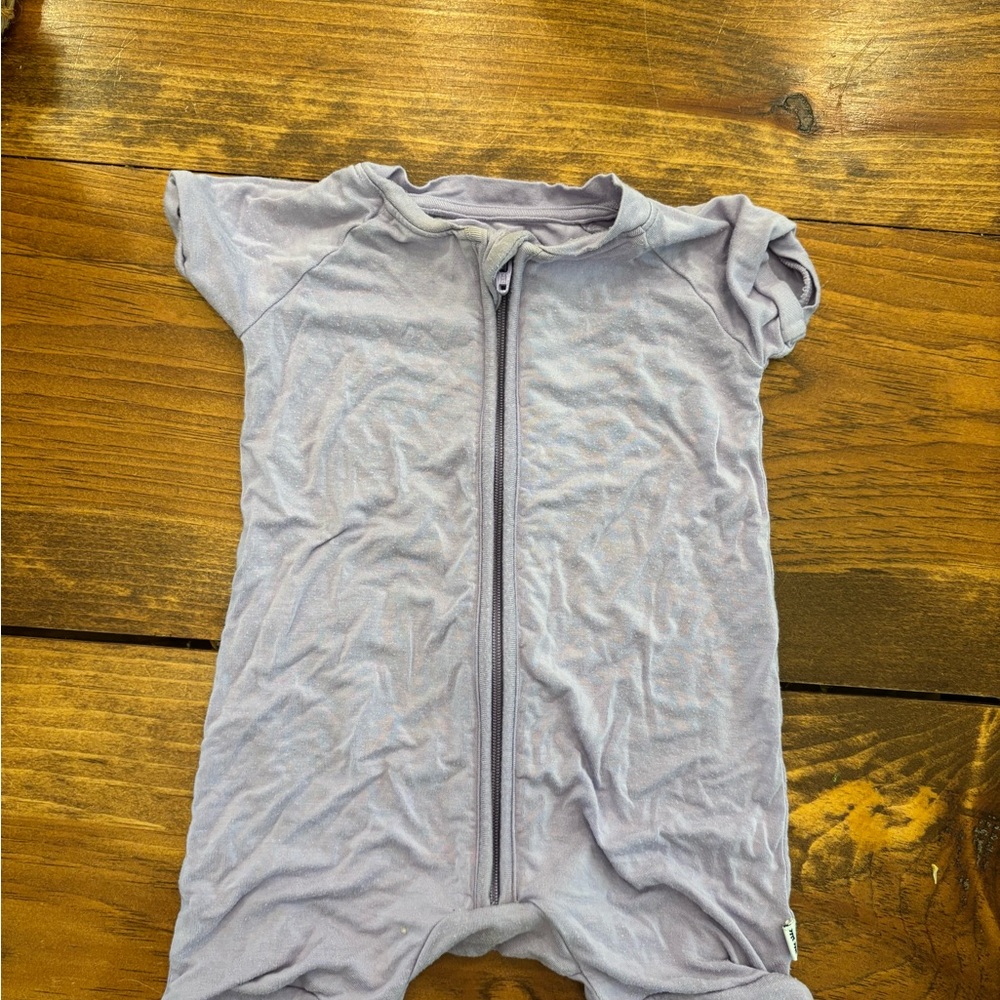 Little Sleepies Light Purple Kids Bodysuit